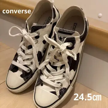 컨버스 스니커즈 올스타 카우 포트 OX 화이트 24.5cm