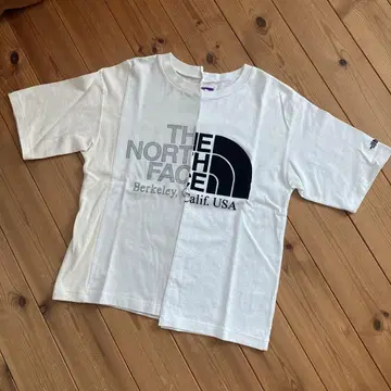 THE NORTH FACE 빔즈 보이 별주 비대칭 티셔츠
