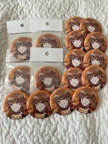 컬러풀 피치 카라피치 에토 캔뱃지
