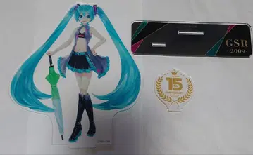 하츠네 미쿠 아크릴 스탠드 레이싱 미쿠 2009 GRS GT 프로젝트