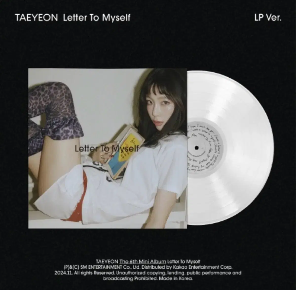 Taeyeon letter to myself LP lP