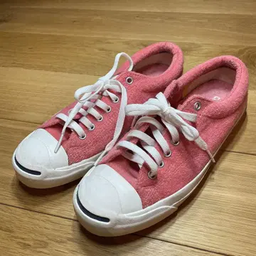 CONVERSE 컨버스 잭 파셀 루프 파일 핑크 타월 원단