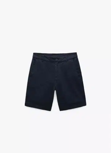 자라 네이비 숏 팬츠