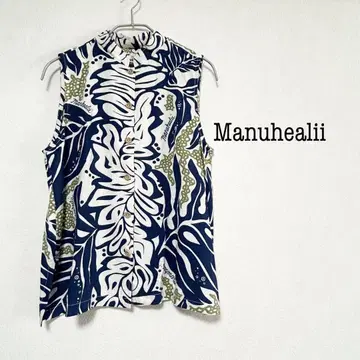 Manuhealii 마누헤알리아로하 셔츠 슬리브리스 Hawaii 하와이