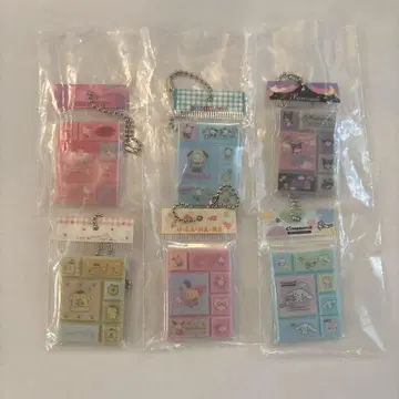 산리오 캐릭터즈 타일 씰 미니어처 참