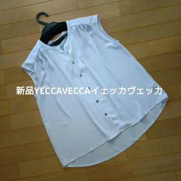 새상품 YECCAVECCA 예카베카 풀오버 블라우스 루즈한 셔츠