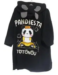 Pandiesta 팬디에스타 새상품 반팔 지퍼 후드티 4L 정도 샘플