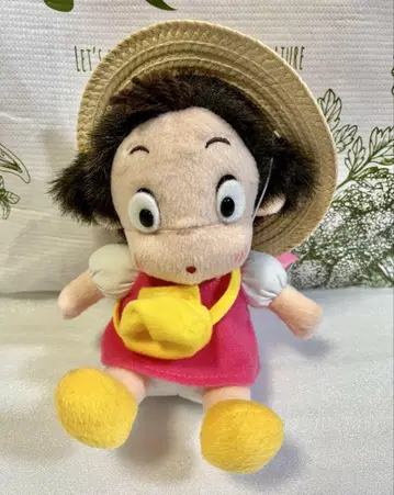 지브리 이웃집 토토로 메이 봉제 인형 산 애로우 밀짚모자