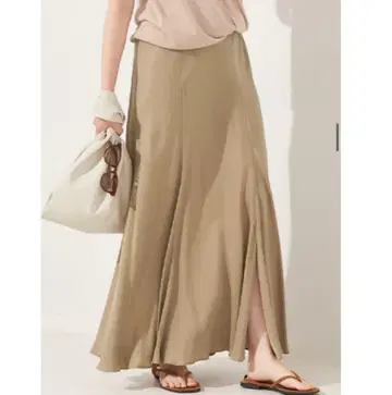 Plage 플라주 Washable Fibril 롱 스커트 36