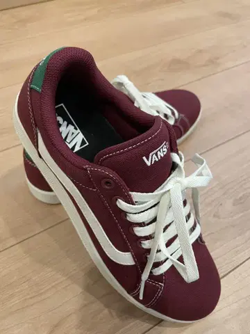 VANS 버건디 스니커즈