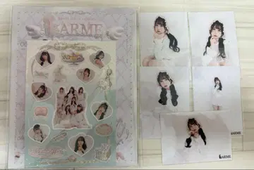 FRUITS ZIPPER LARME 마츠모토 카렌 씰 브로마이드 세트