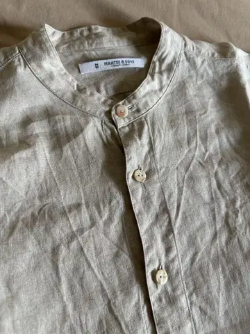 MAATEE&SONS 최고급 린넨 PULLOVER SHIRT