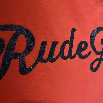 RUDEGALLERY 로고 티셔츠 사이즈 3 루드 갤러리