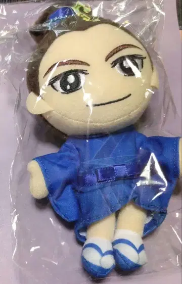 히카와 키요시 군청색의 줄 봉제 인형