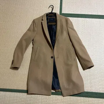 자라 베이지 체스터 코트