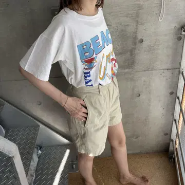 90년대 USED 구제 의류 프린트 티셔츠