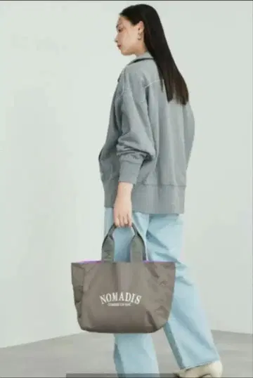 NOMADIS 에코백 그레이 중형