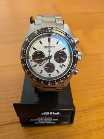 새상품급 SEIKO SBDL085 스피도 타이머 솔라 크로노그래프