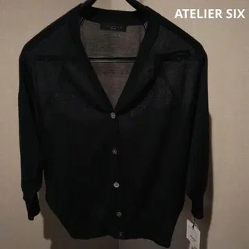 ATELIER SIX 아틀리에 식스 가디건 볼레로 새상품 택 포함