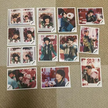 나니와단시 크리스마스 공식 사진 12장 묶음 판매