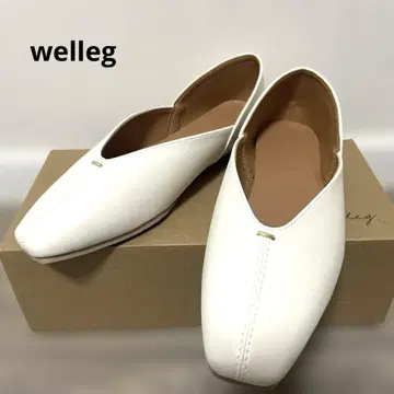 welleg [극히 부드러운] V 컷 골드 악센트 펌프스
