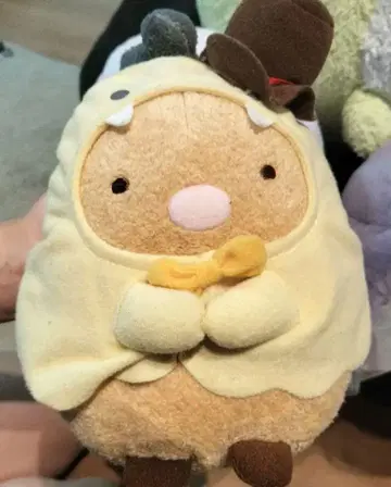 스미코구라시 돈카츠의 할로윈 판초 봉제 인형