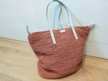 새상품급 에네스베 보야주 여름에 멋지다! 바스켓 페이퍼 토트 백!