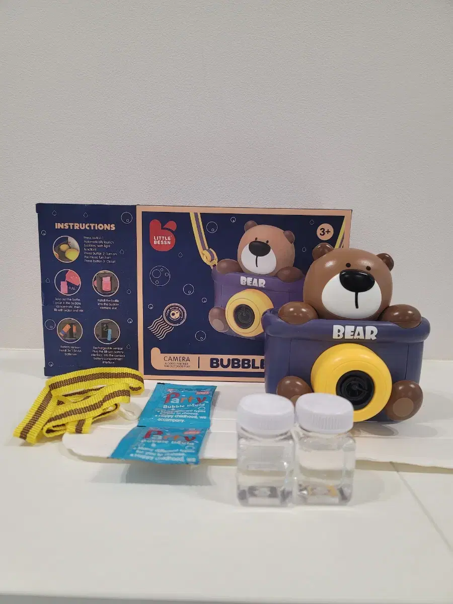 [Unused] Bubble Toy Camera Bubble Bear