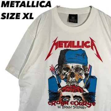 메탈리카 티셔츠 밴딩 티셔츠 METALLICA 티셔츠 XL 티셔츠