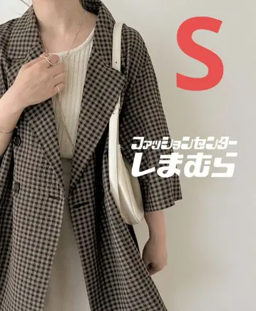 시마무라 choco 하프 슬리브 자켓 S 사이즈