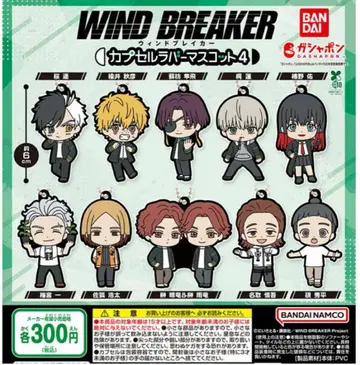WIND BREAKER 캡슐 러버 마스코트 4