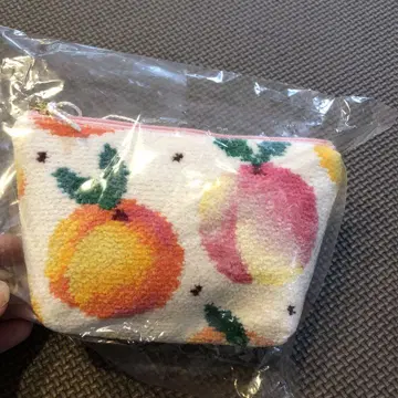 새상품 라브라리 바이 페이러 피치 도트 파우치