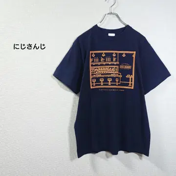 이누이 토코 니지산지 라이버 모델 티셔츠 블랙 반팔