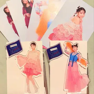 야노 히나키 아크릴 스탠드 엽서 6종 세트