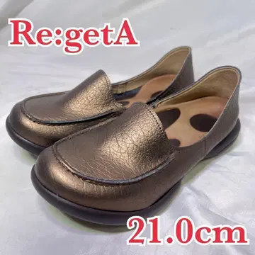 컨디션 최상 Re:getA 드라이빙 슈즈 로퍼 슬립온 모카신