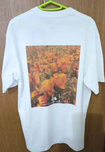 노스페이스 Pixel Plant 코튼 티셔츠