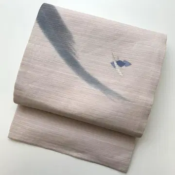 여름 오비, 나고야 오비, 사쯔미, 순수 실크, 멋진 디자인 T-7210