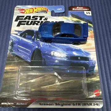 핫휠 패스트 슈퍼스타즈 닛산 스카이라인 GTR BNR34
