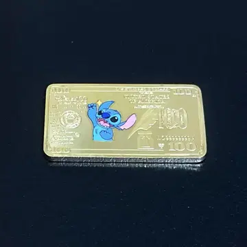 디즈니 100주년 코인 기념 코인 스티치