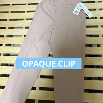 OPAQUE.CLIP 슬림 레그 스트레치 테이퍼드 팬츠