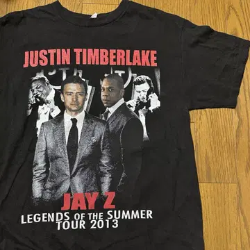 JAY Z JUSTIN TIMBERLAKE 2013 투어 티셔츠