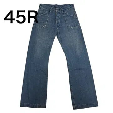 45R 오코메 데님 베이커 팬츠 M 상당 일본제
