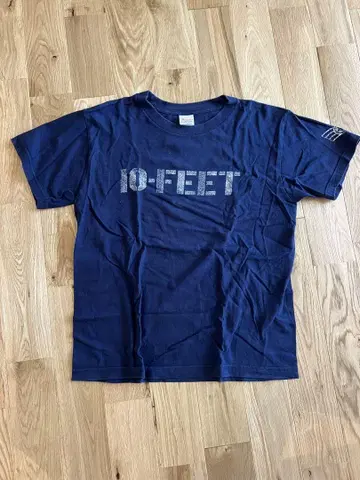 10-FEET 티셔츠 S 사이즈 라이브 밴딩 티셔츠 텐피트 네이비