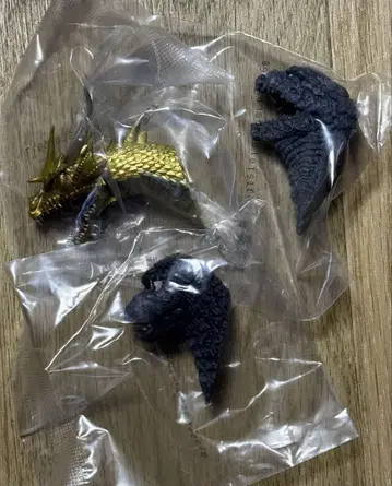 제일복권 고질라 몬스터 헤드 마그넷 3종 세트