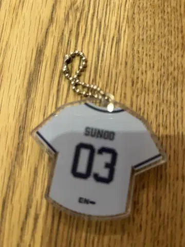 ENHYPEN 유니폼 키링 선우 팝업 캡슐 토이