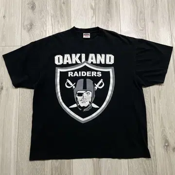~00s NFL 오클랜드 레이더스 레이더스 티셔츠 2XL