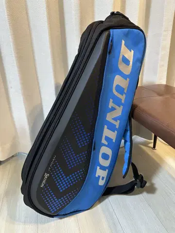DUNLOP 라켓 백 파랑/블랙