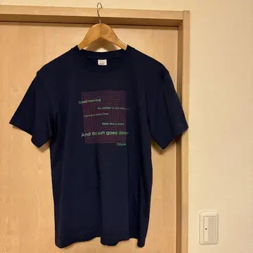 nouw. 누 티셔츠 네이비 M 사이즈