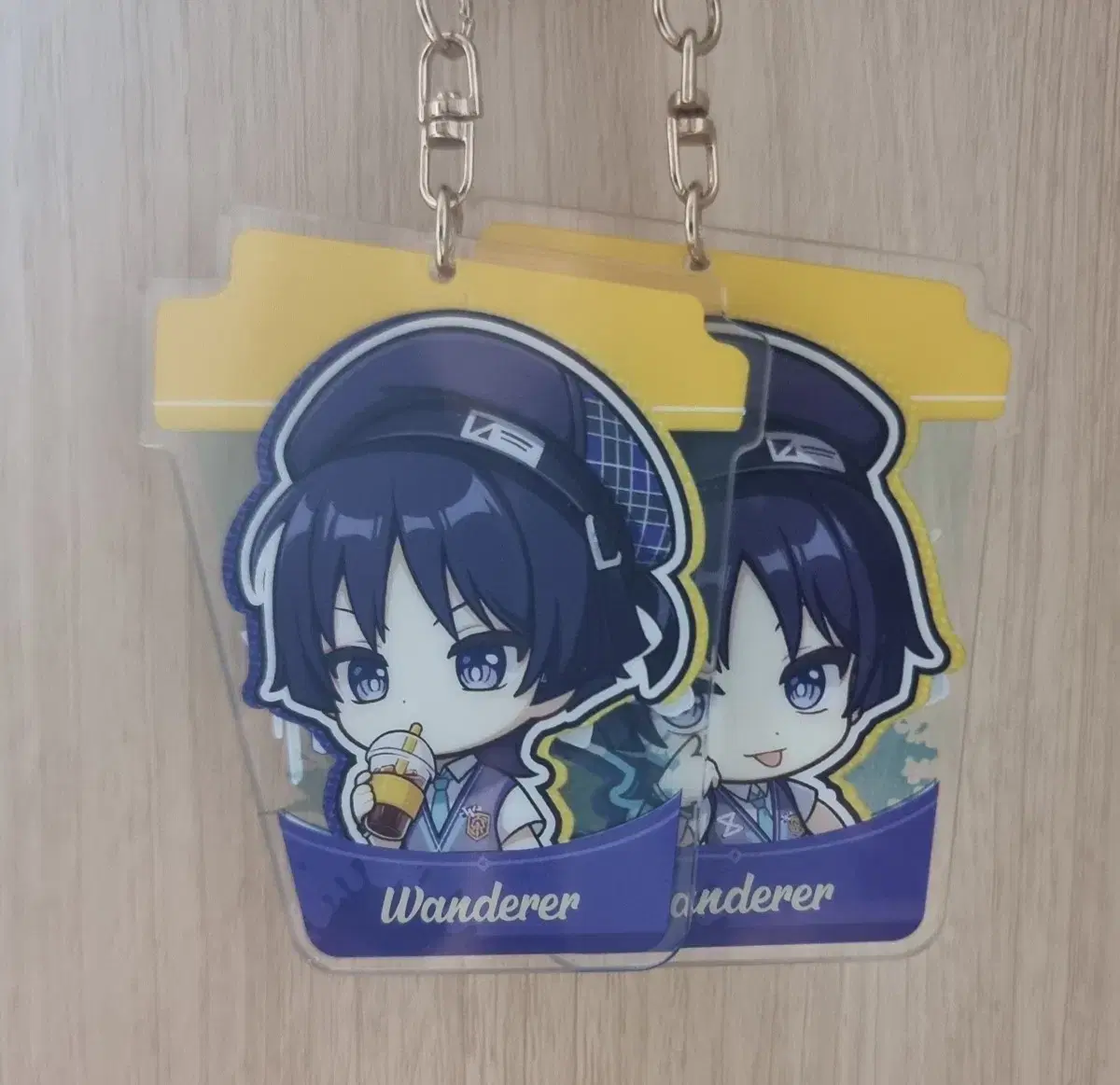 Wanderer Mega Coffee Collaboration Acrylic Keyring Bulk