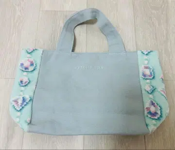 러브러리 바이 페이러 크리스탈 슈가 백 토트백 스카이블루